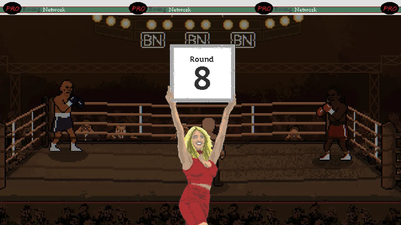 Bruisers 2D Boxing — combate en juego
