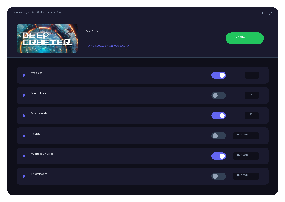Deep Crafter — escena de la historia