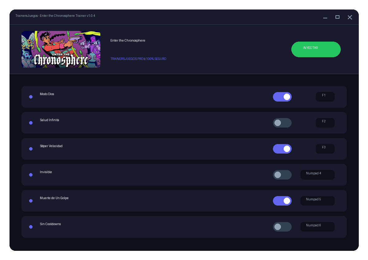 Enter the Chronosphere — exploración