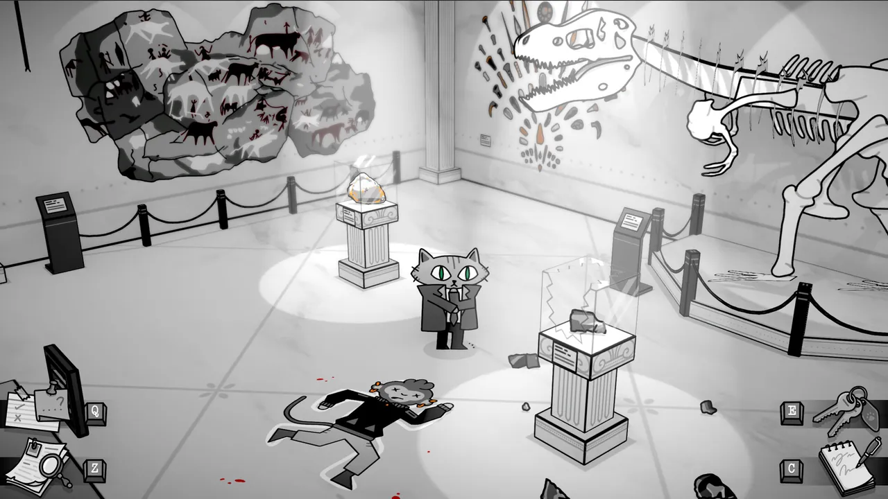 Feline Forensics and the Meowseum Mystery — vista del entorno