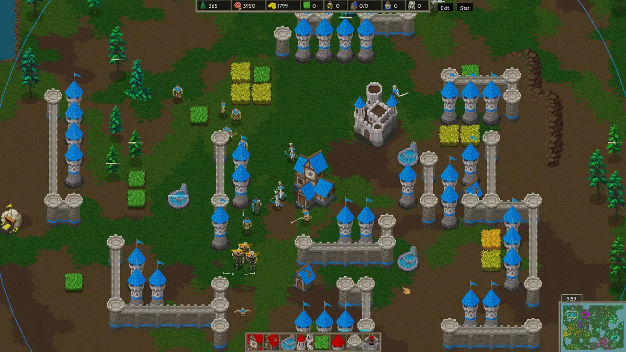 Flow Of War — combate en juego