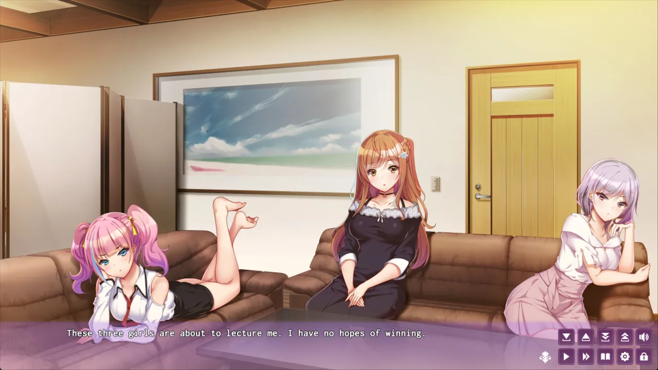 Girls' Dorm -Managing an all-girls' dormitory- After — escena de la historia