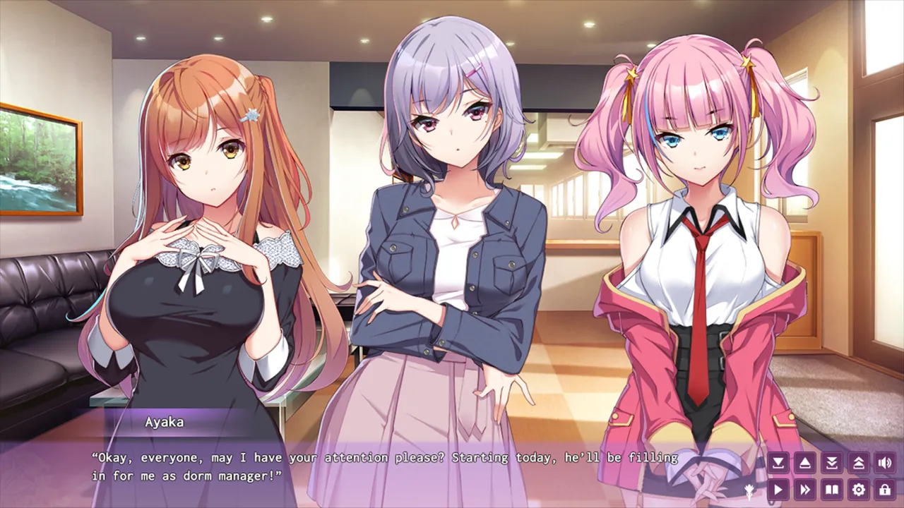 Girls' Dorm -Managing an all-girls' dormitory- — jugabilidad