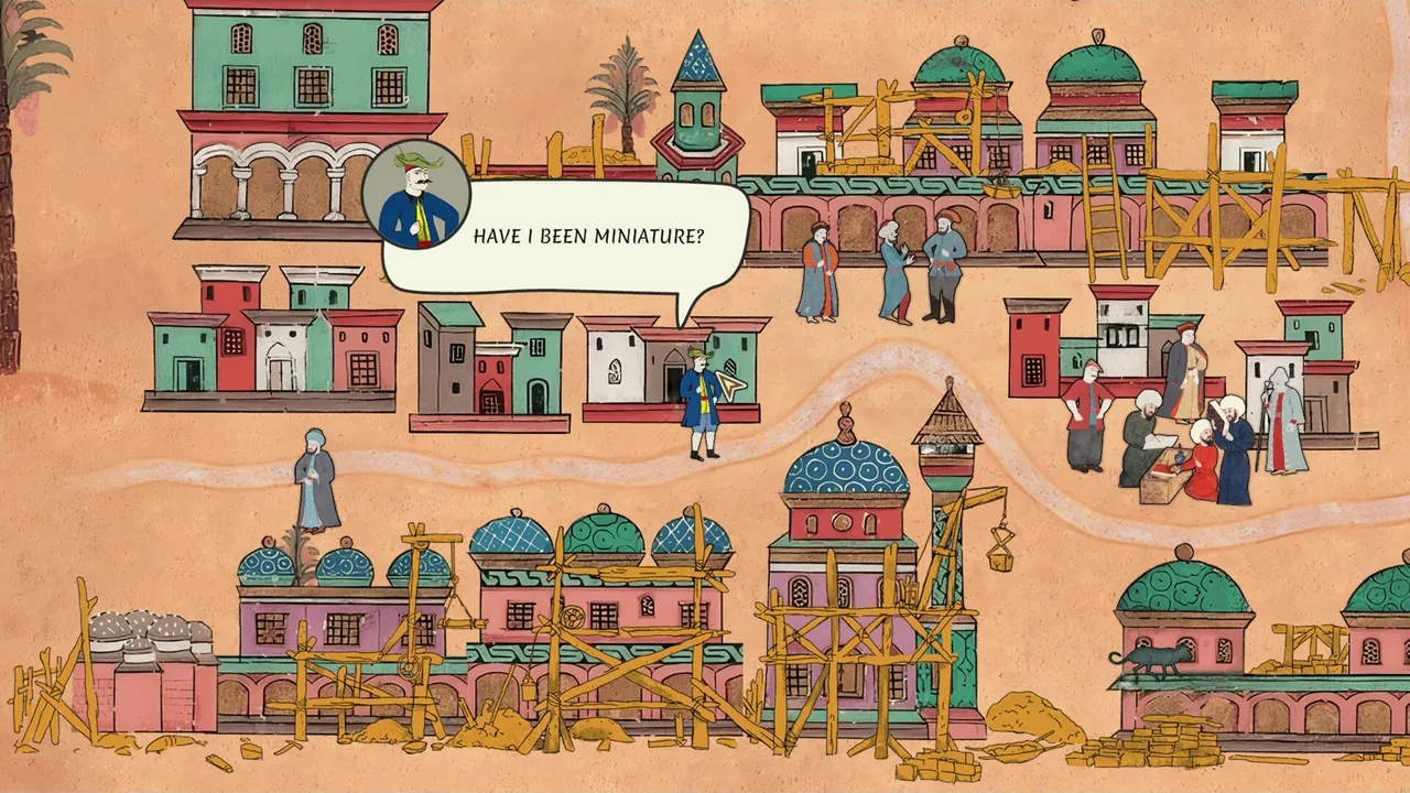 Lost in Art: a Miniature Realm — vista del entorno