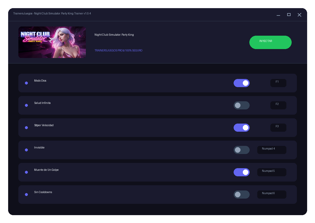 Night Club Simulator: Party King — vista del entorno