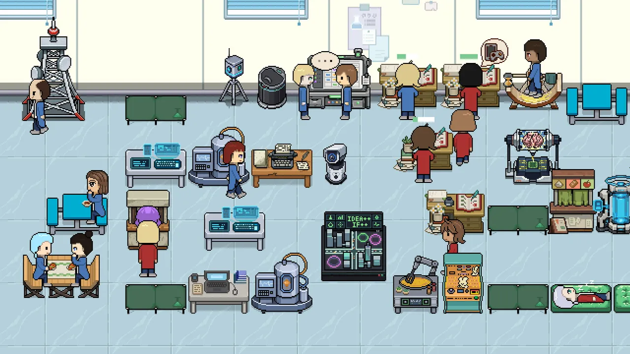 Professor Simulator — escena de la historia