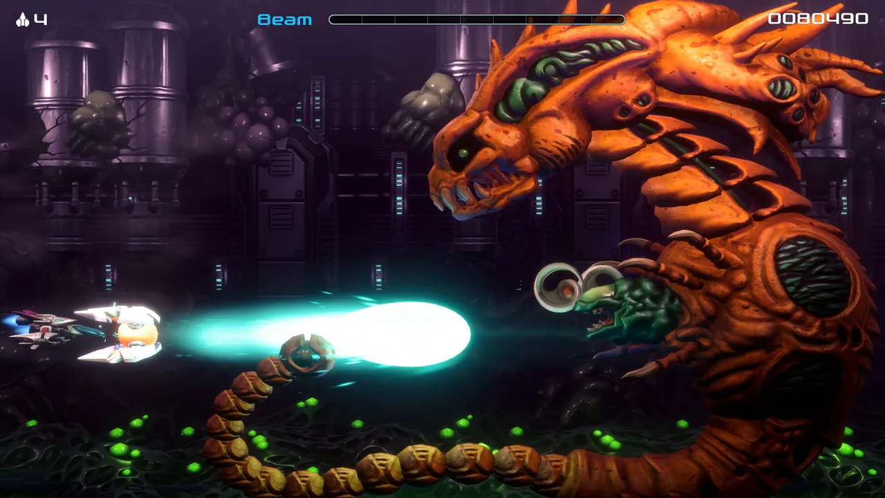 R-Type Dimensions III — combate en juego