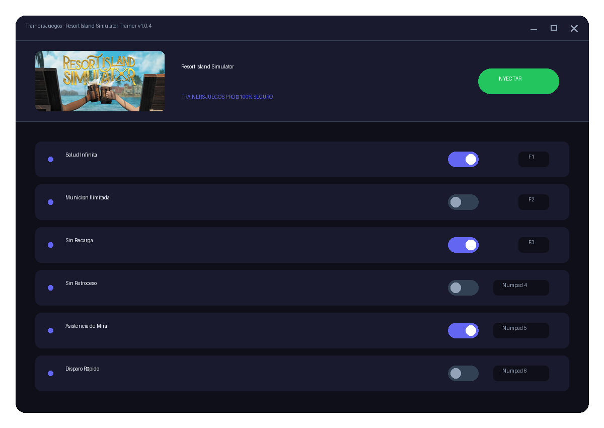 Resort Island Simulator — jugabilidad