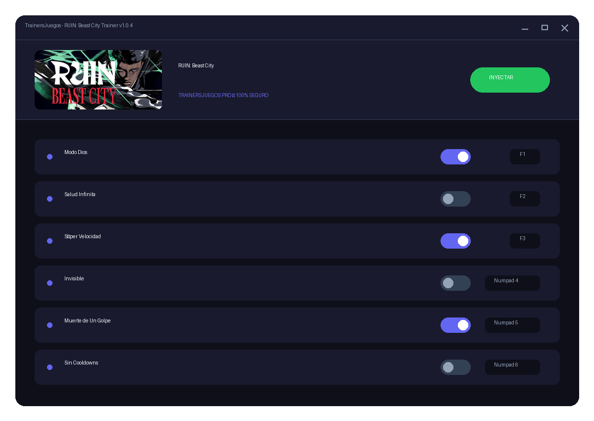 RUIN: Beast City — vista del entorno