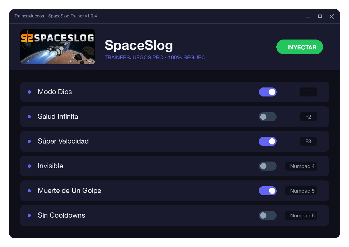 SpaceSlog — jugabilidad