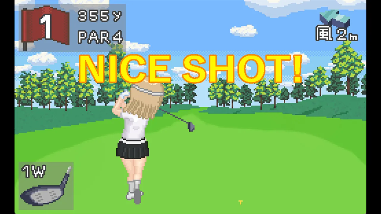 Splash Shot Golf Legend — escena de la historia