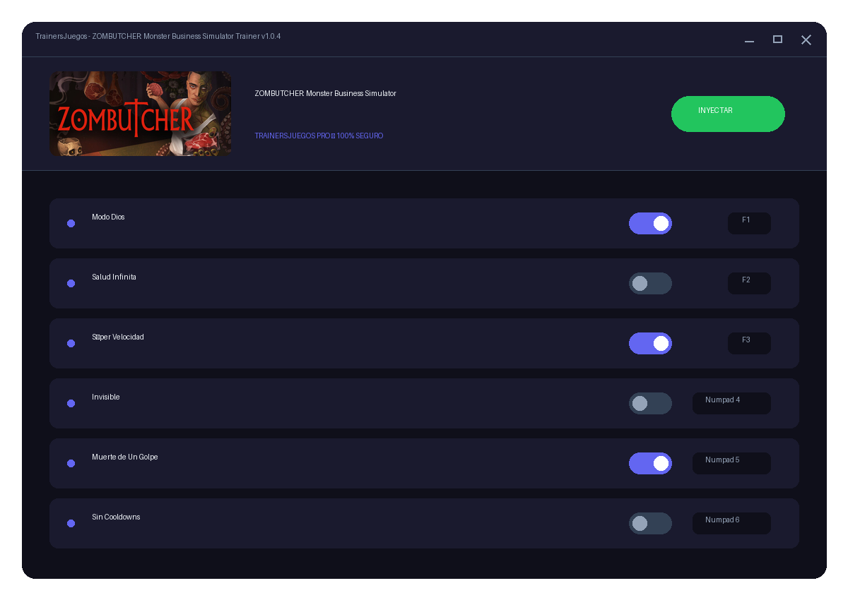 ZOMBUTCHER: Monster Business Simulator — combate en juego