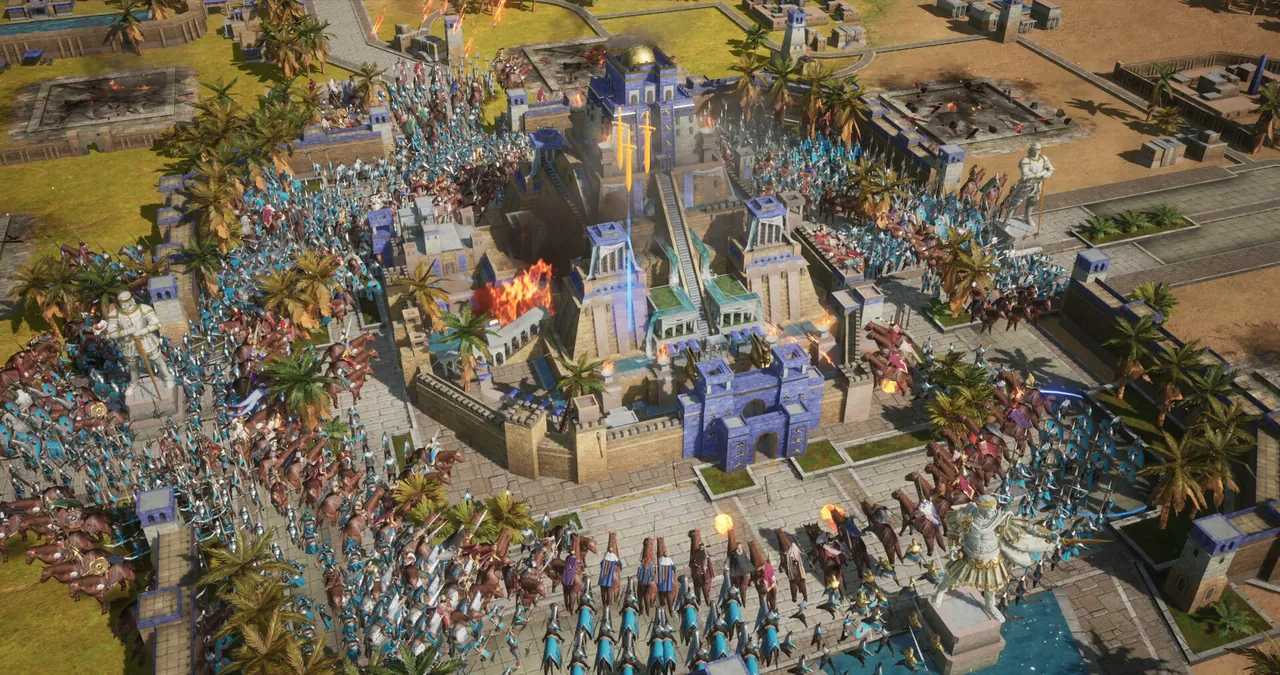 Age of Empires Mobile: PC Edition — combate en juego