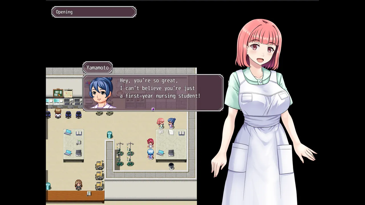 Alisa’s Incident Report — escena de la historia