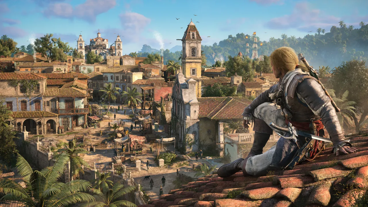Assassin's Creed Black Flag Resynced — escena de la historia
