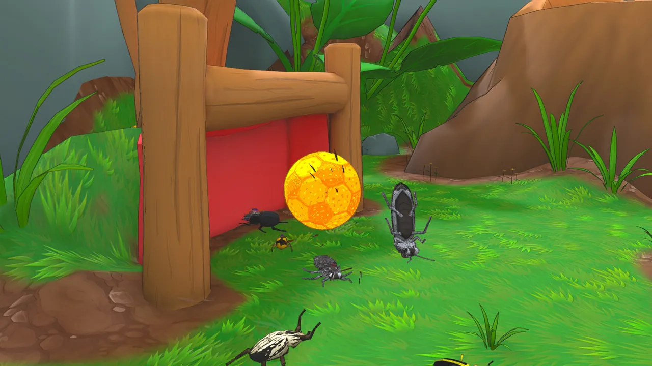 Beetleball — combate en juego
