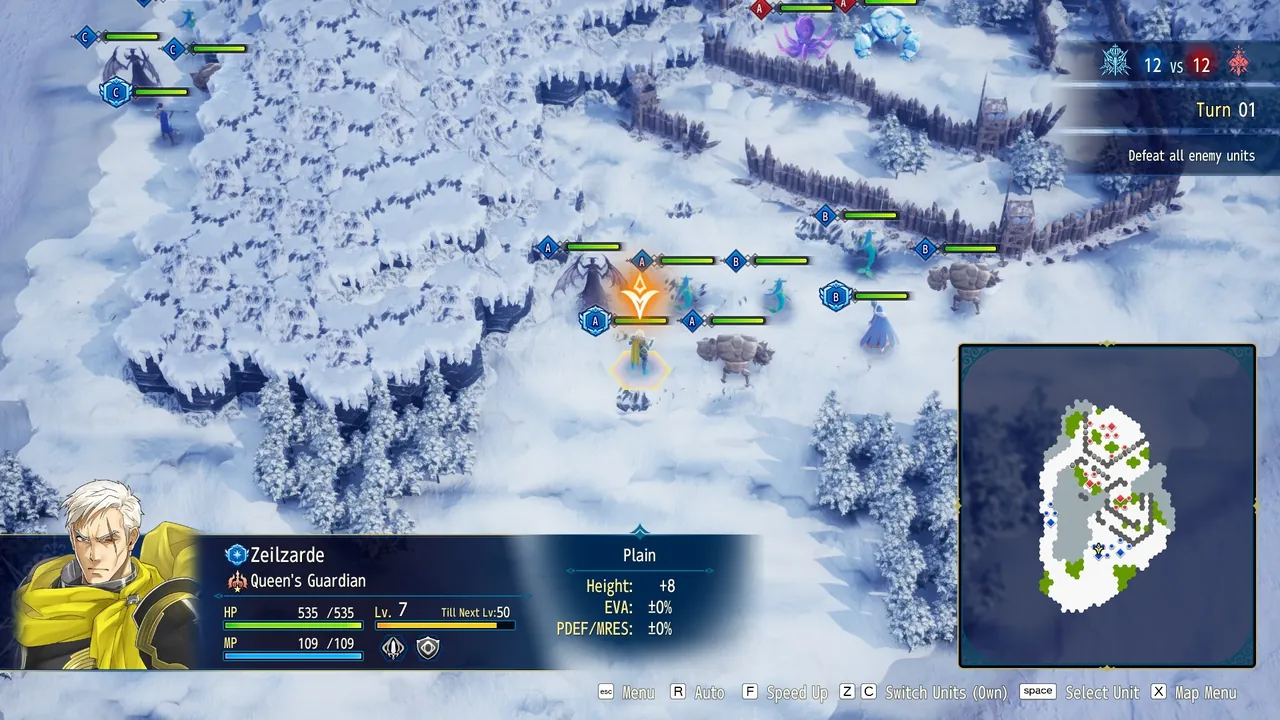 BRIGANDINE ABYSS — escena de la historia