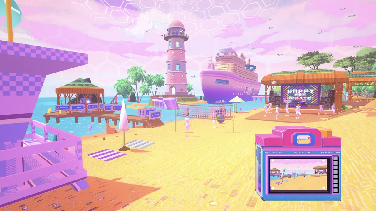Broken Reality 2000 — vista del entorno