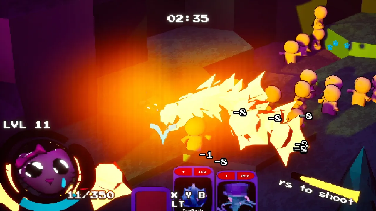 Cat Hits the Deck — combate en juego