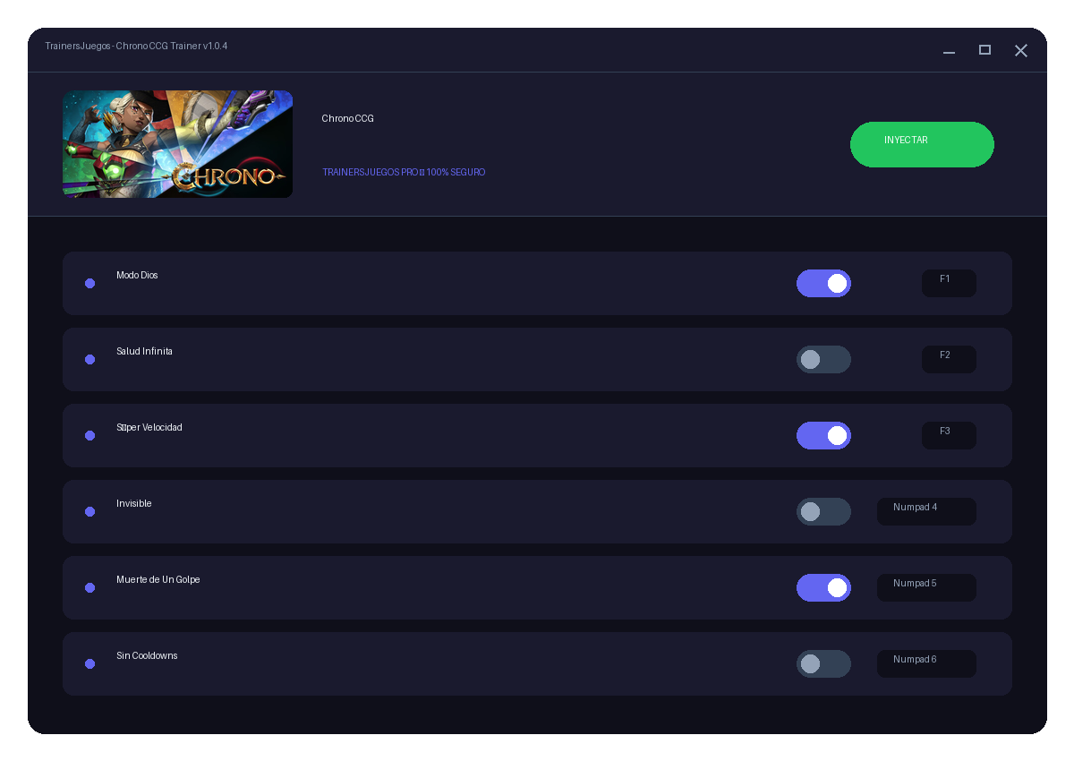 Chrono CCG — jugabilidad