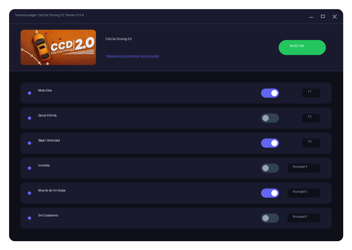 City Car Driving 2.0 — escena de la historia