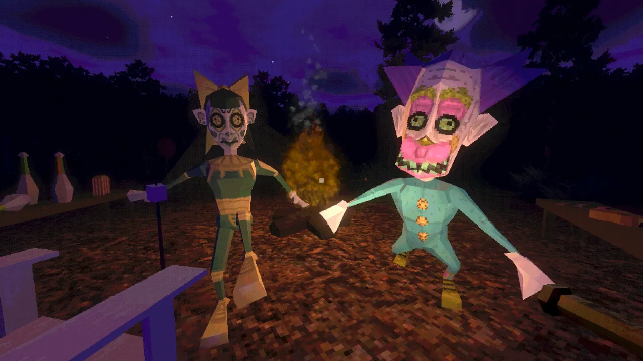 Clown Camp — escena de la historia