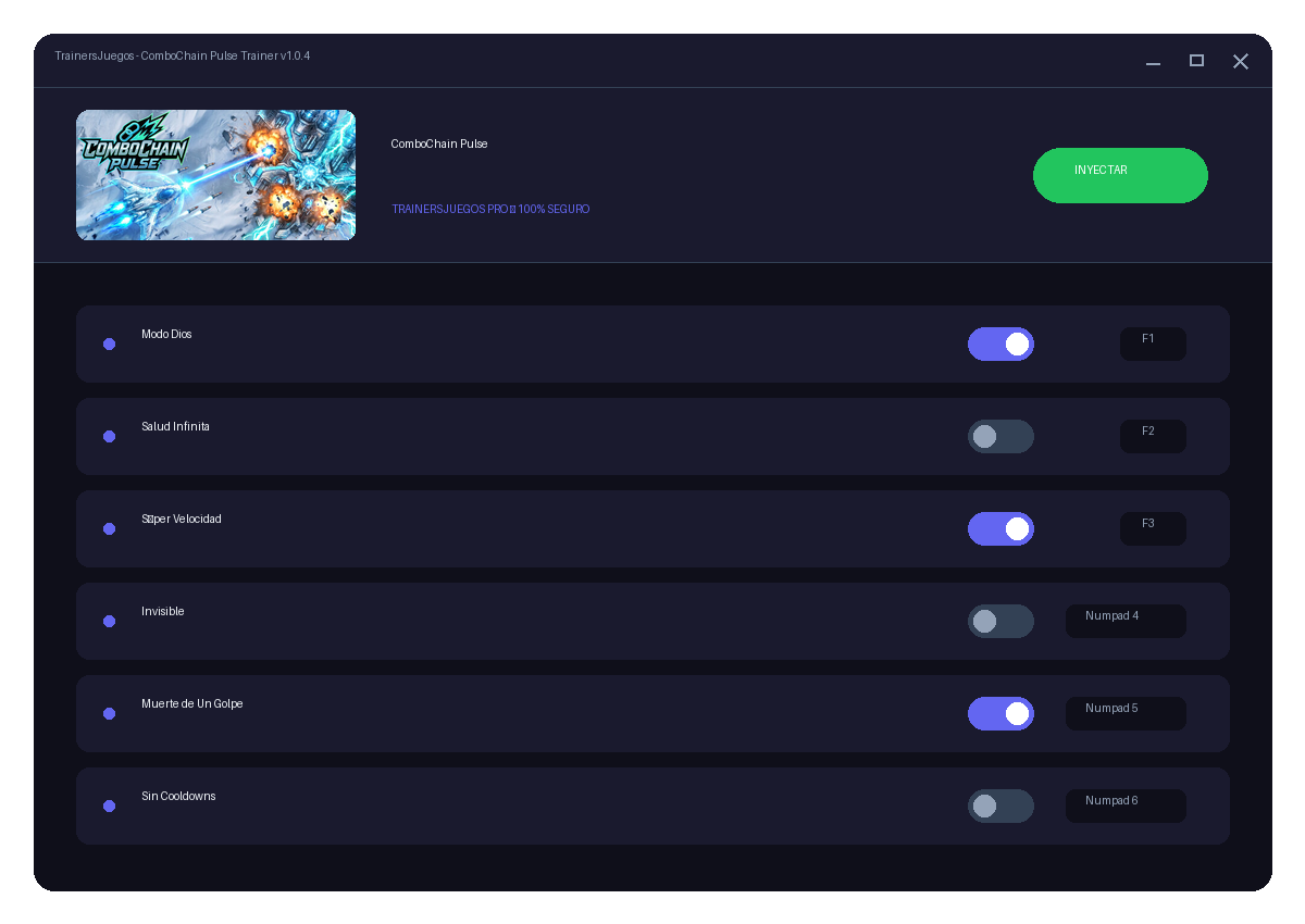 ComboChain Pulse — escena de la historia