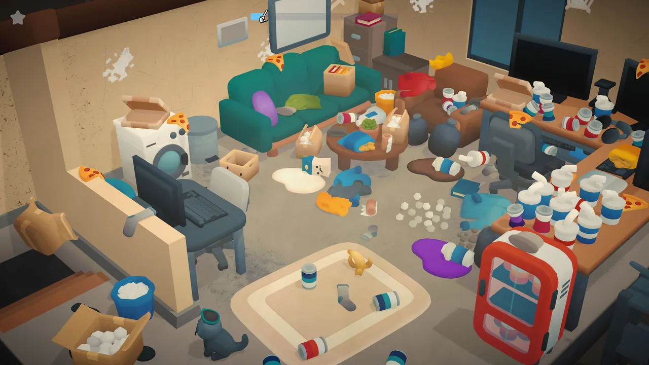 Cozy Cleaner — escena de la historia