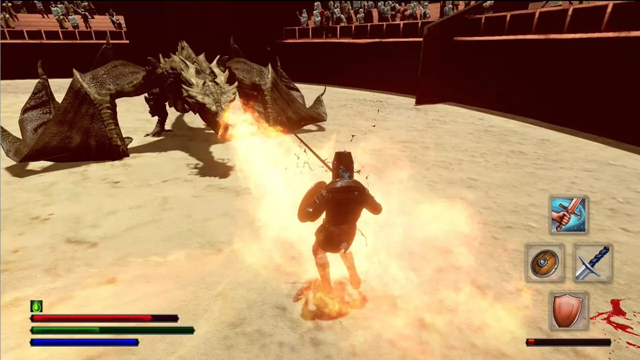 Dark Age Gladiator — escena de la historia