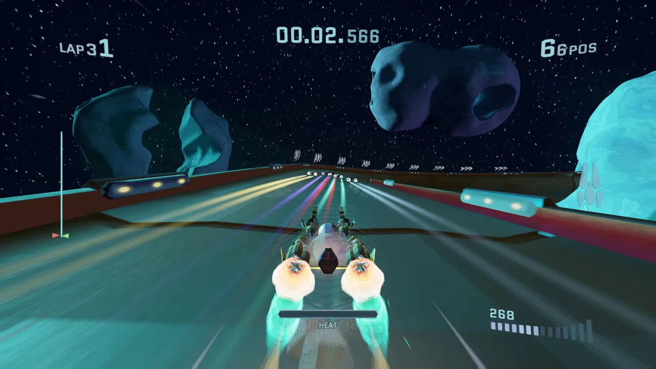 Dart Racer — escena de la historia