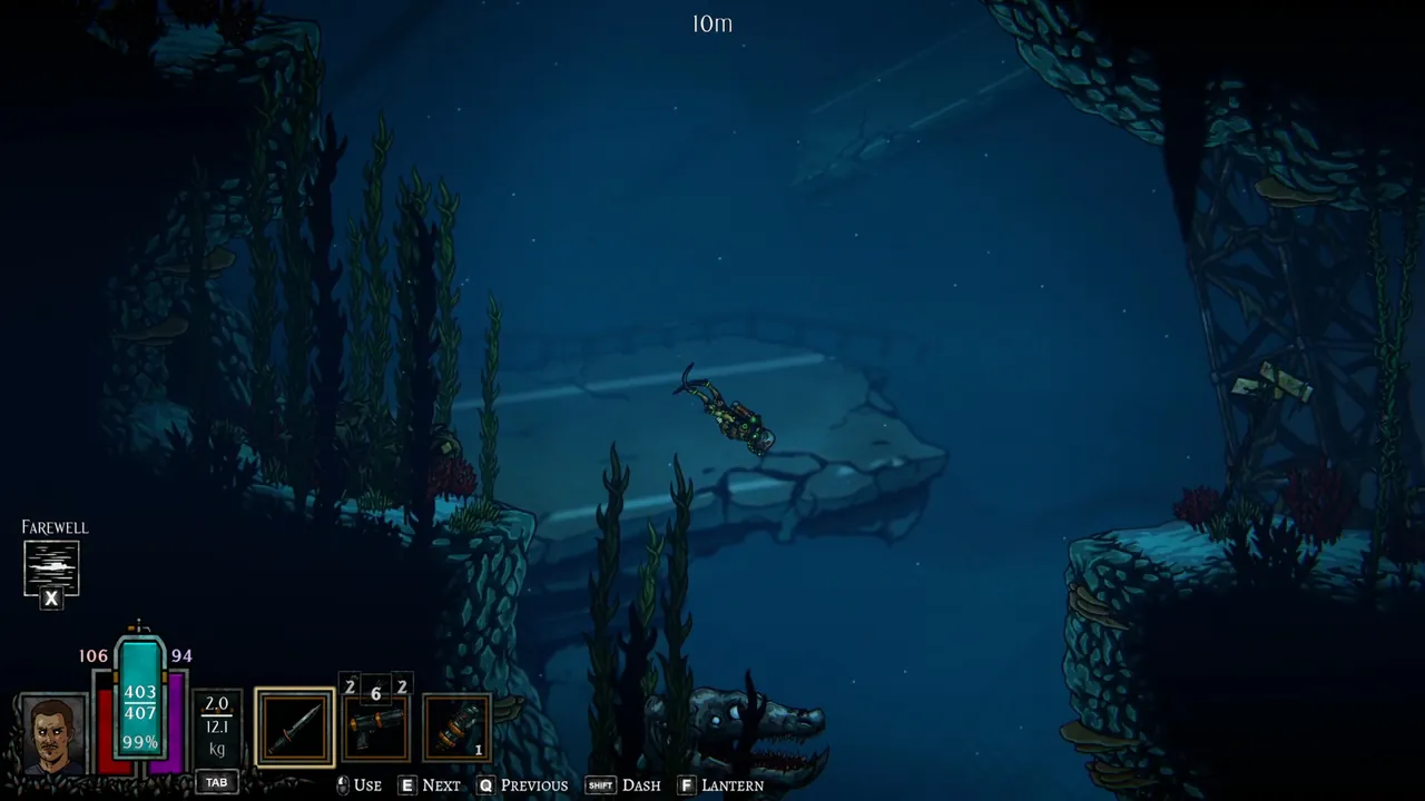 DIVE or DIE - Children of Rain — combate en juego