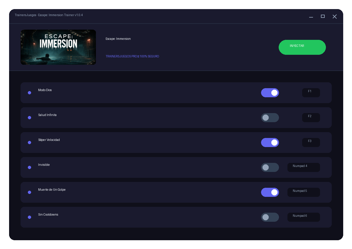 Escape: Immersion — jugabilidad
