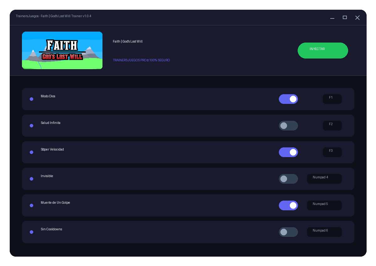 Faith | God's Lost Will — combate en juego