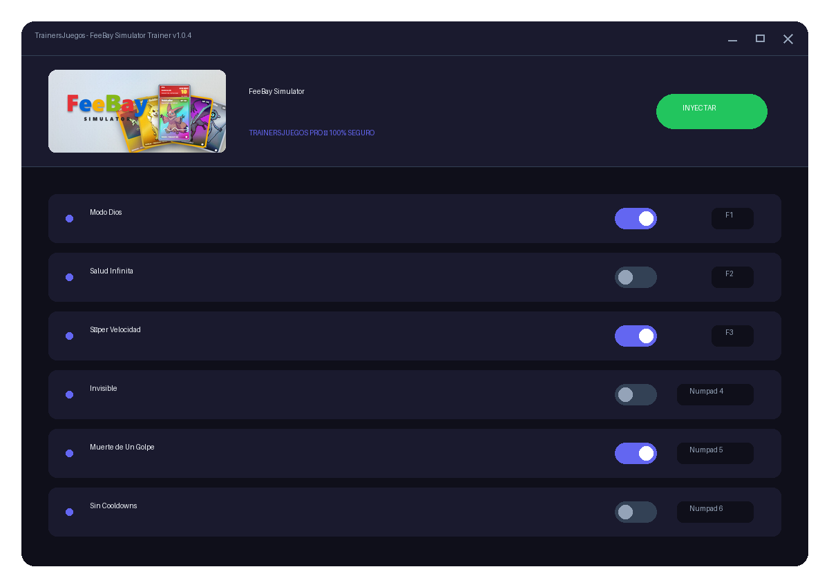 FeeBay Simulator — jugabilidad