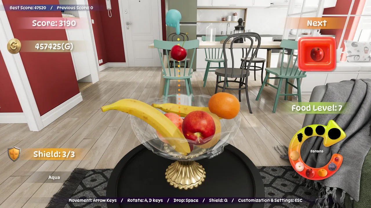 Fresh Food Merge — escena de la historia