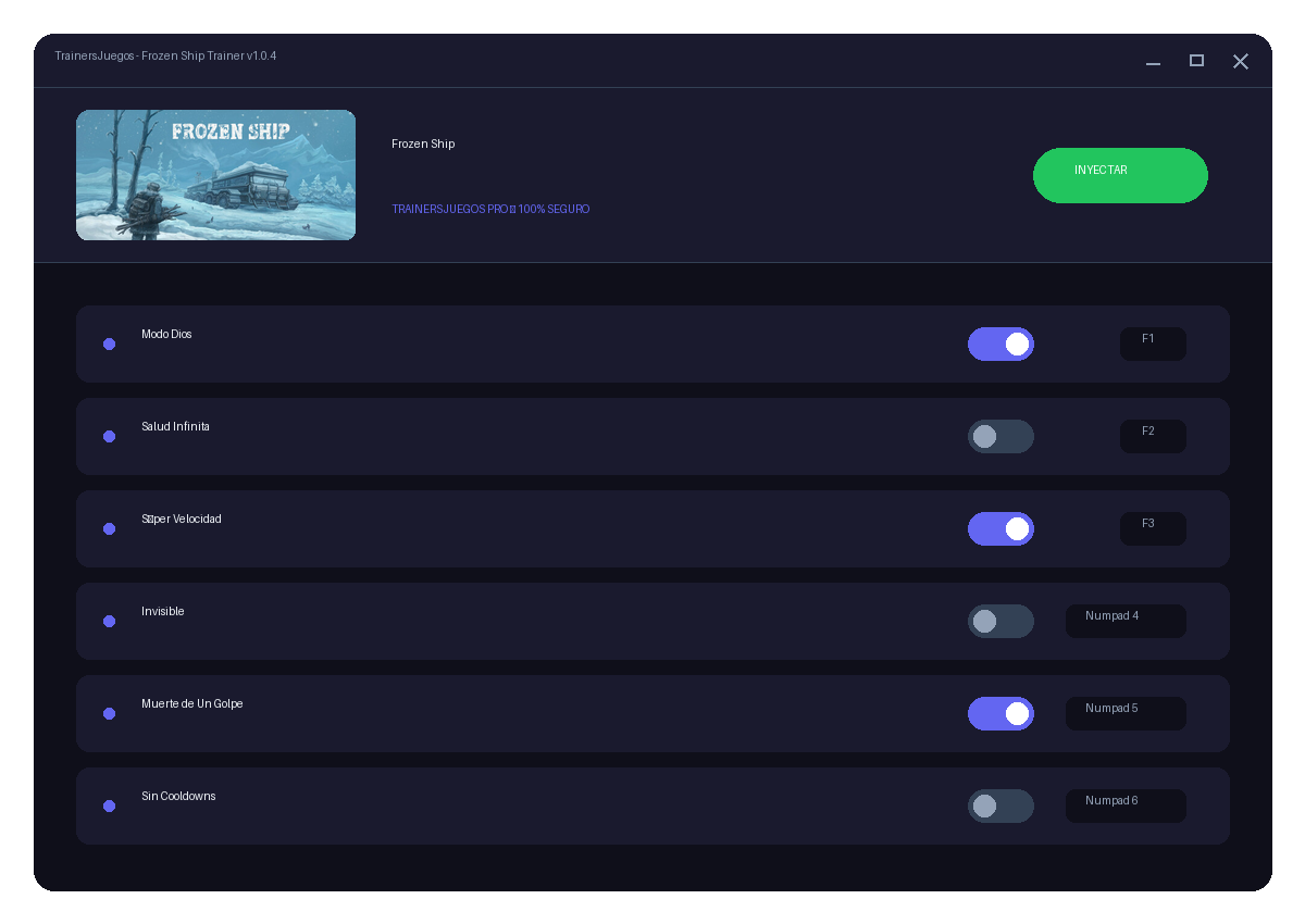 Frozen Ship — escena de la historia