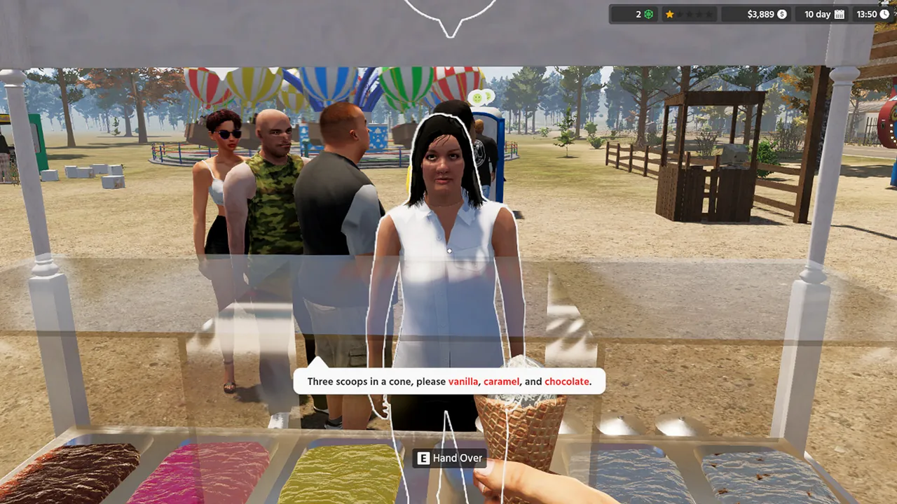 Fun Park Simulator — exploración