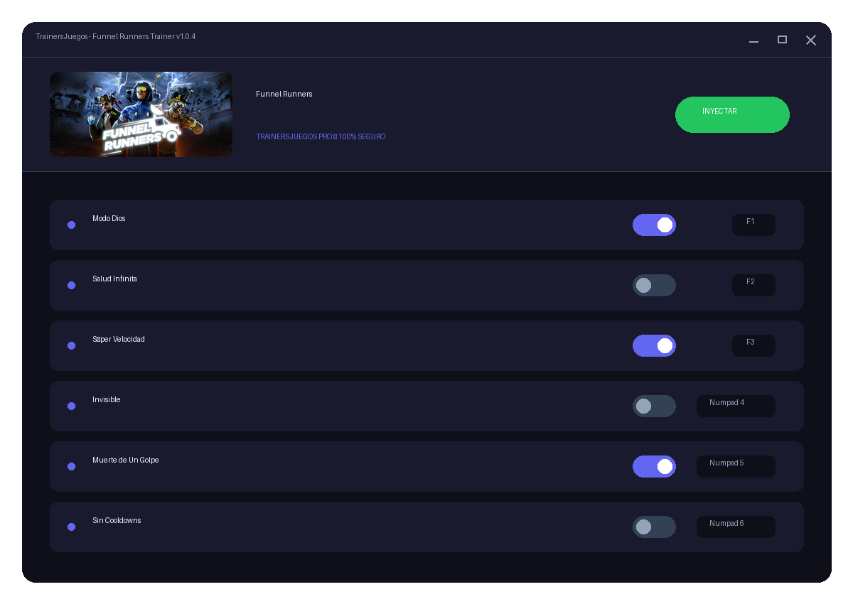 Funnel Runners — exploración