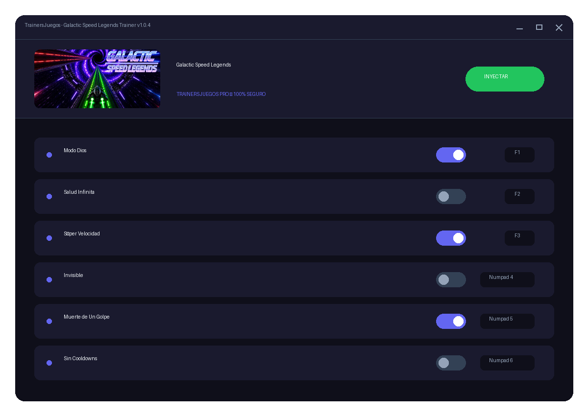 Galactic Speed Legends — combate en juego