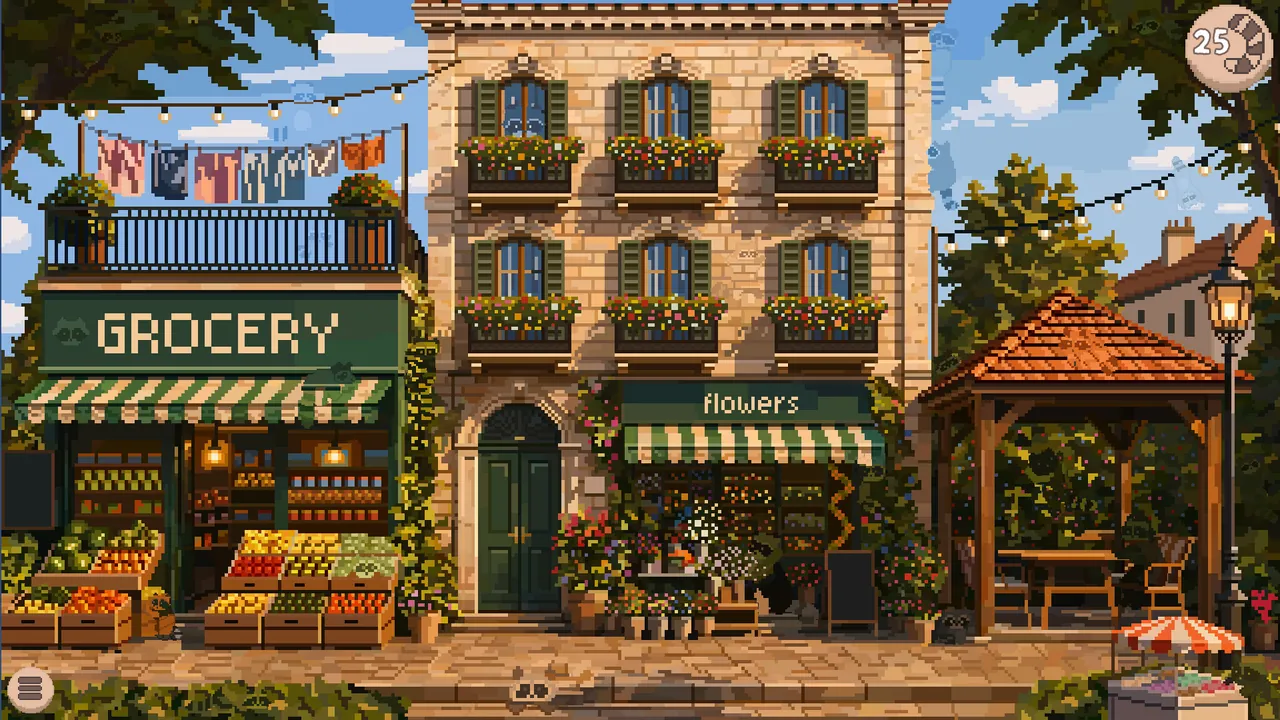 Hidden Raccoons in Summer — combate en juego