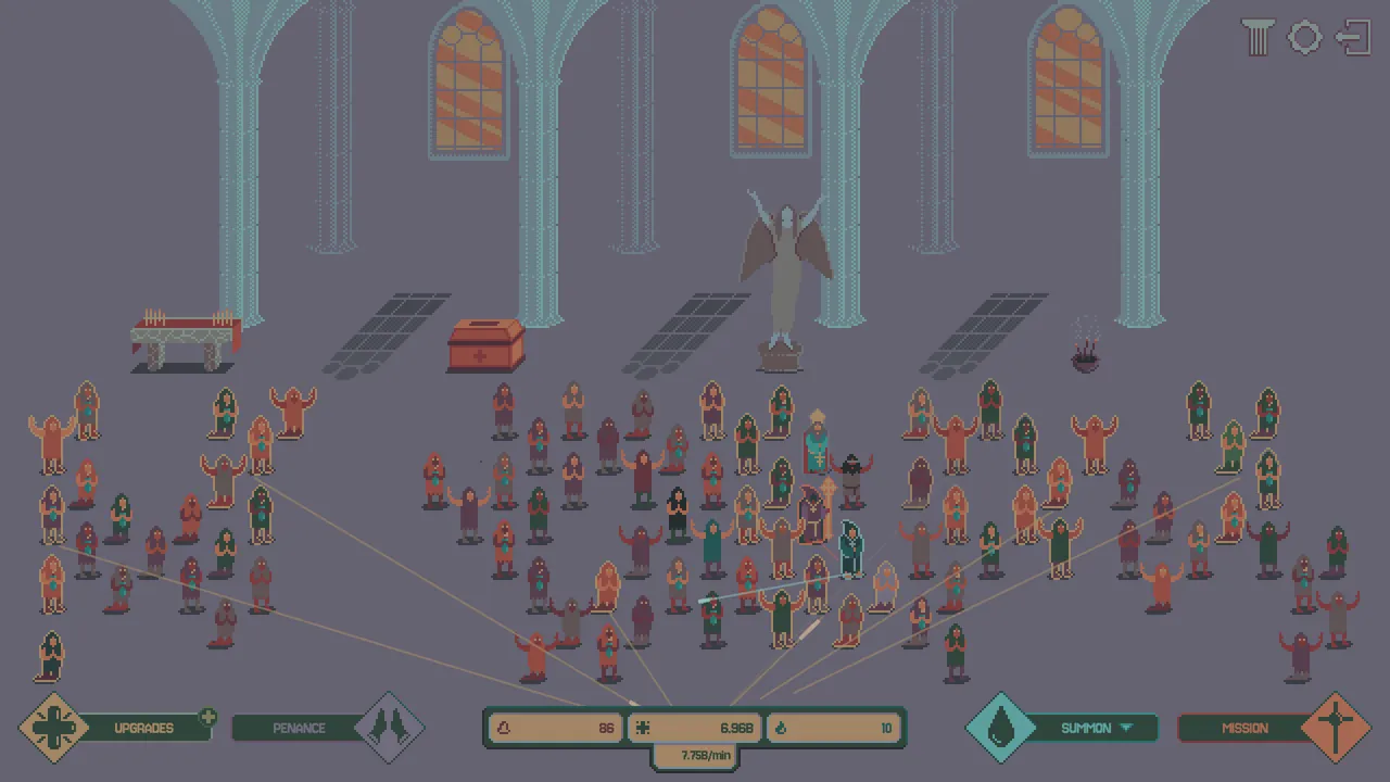 Idle Chapel — escena de la historia