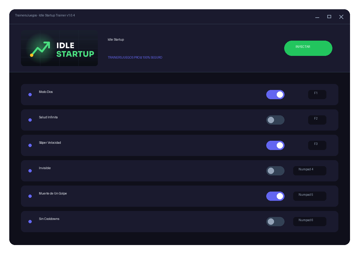 Idle Startup — jugabilidad