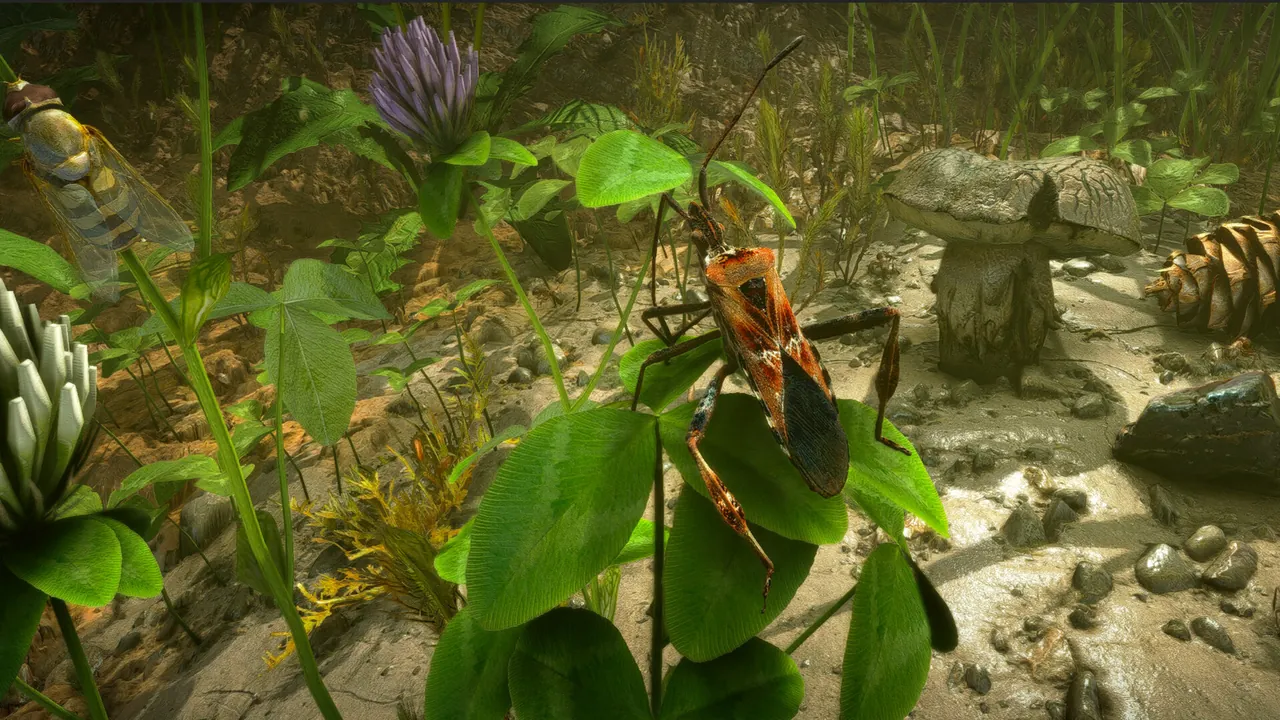 Insect Worlds — escena de la historia