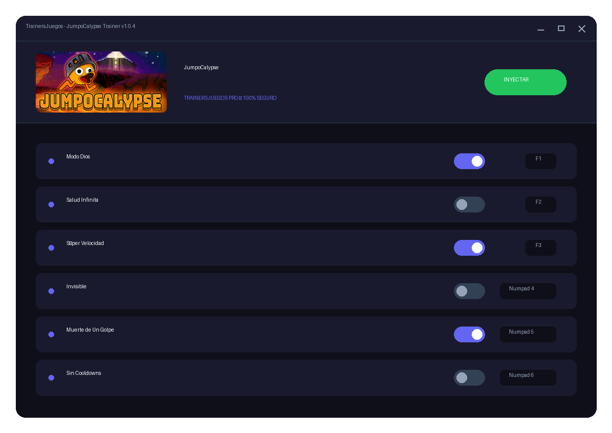 JumpoCalypse — combate en juego