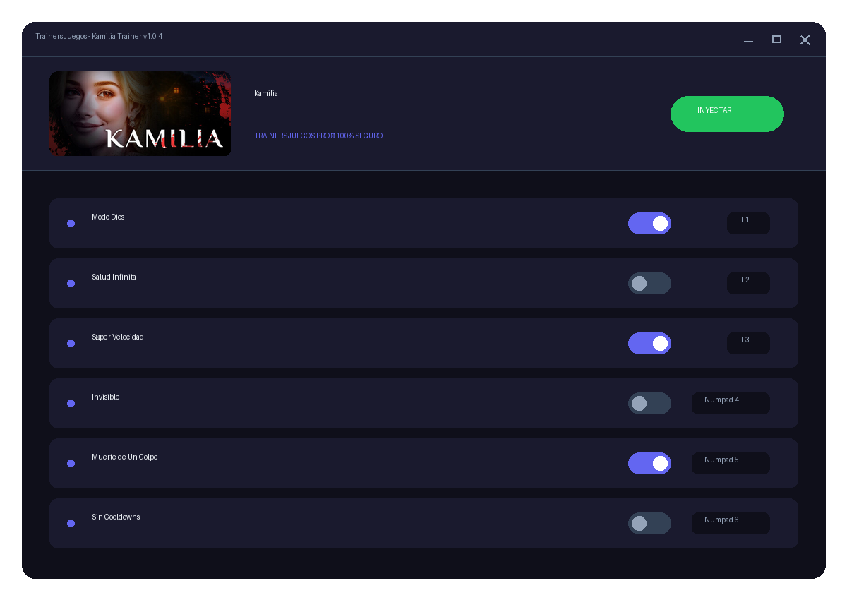 Kamilia — exploración
