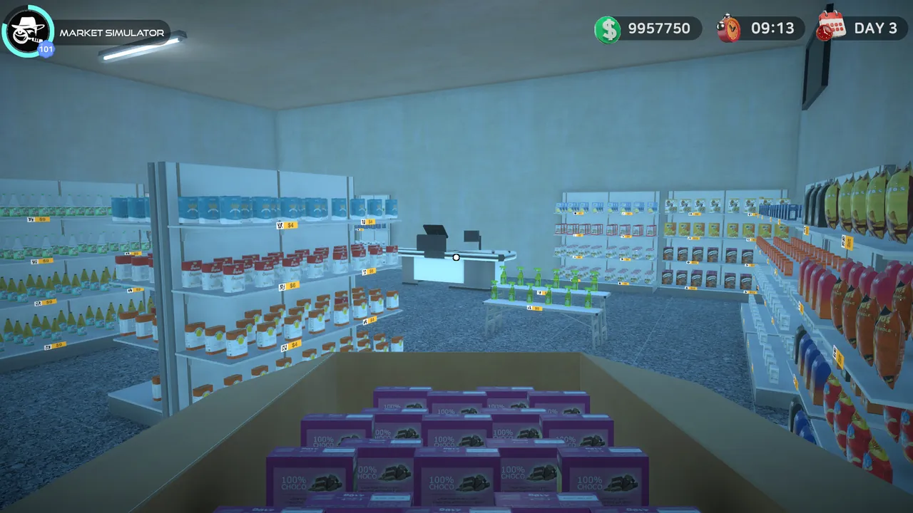 Market Simulator: Miami Beach — vista del entorno