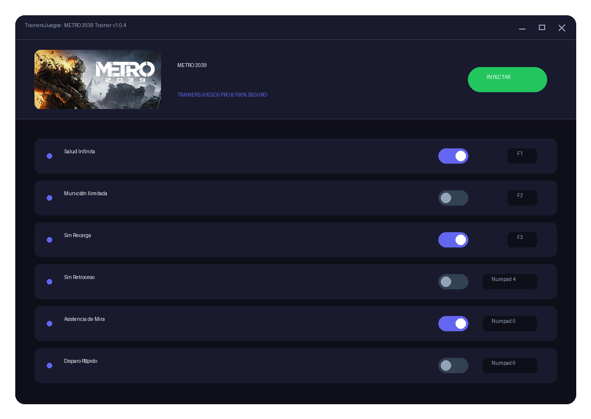 METRO 2039 — exploración
