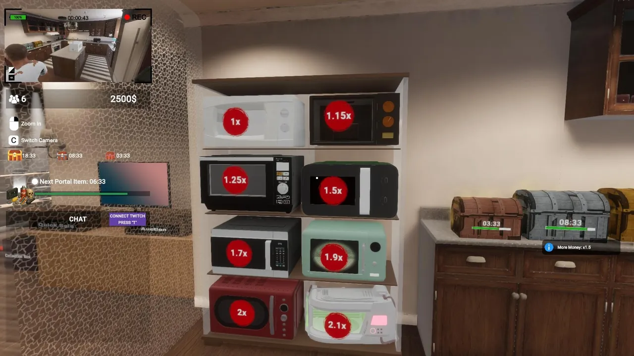 Microwave Simulator — jugabilidad
