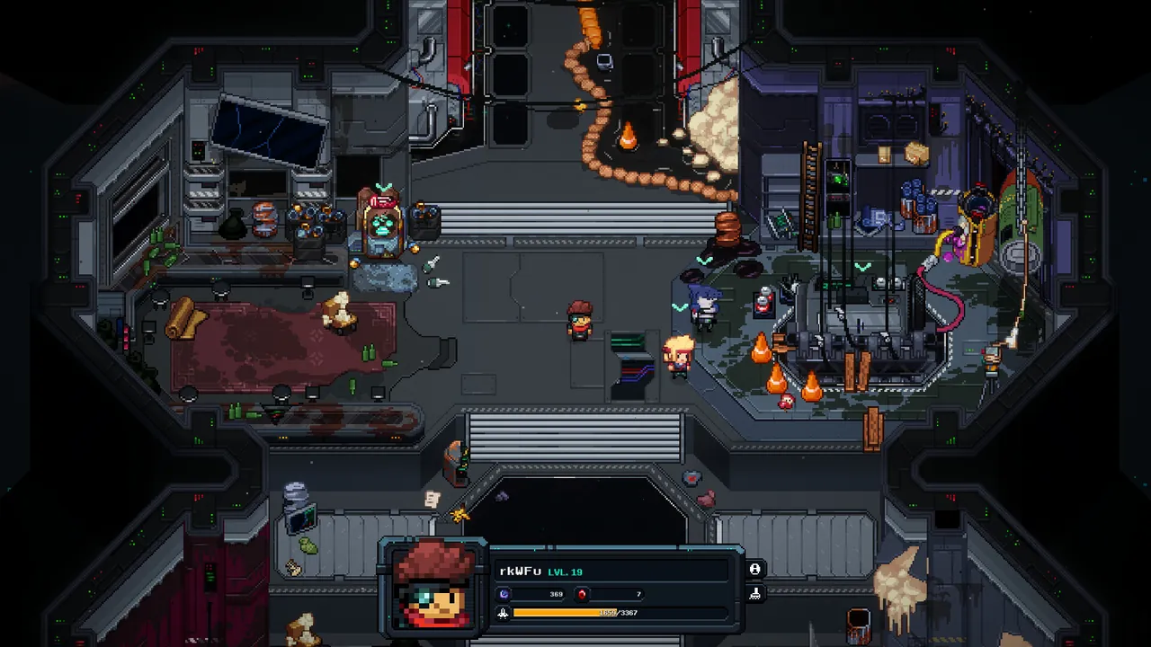 MineGeon: Renegades — escena de la historia