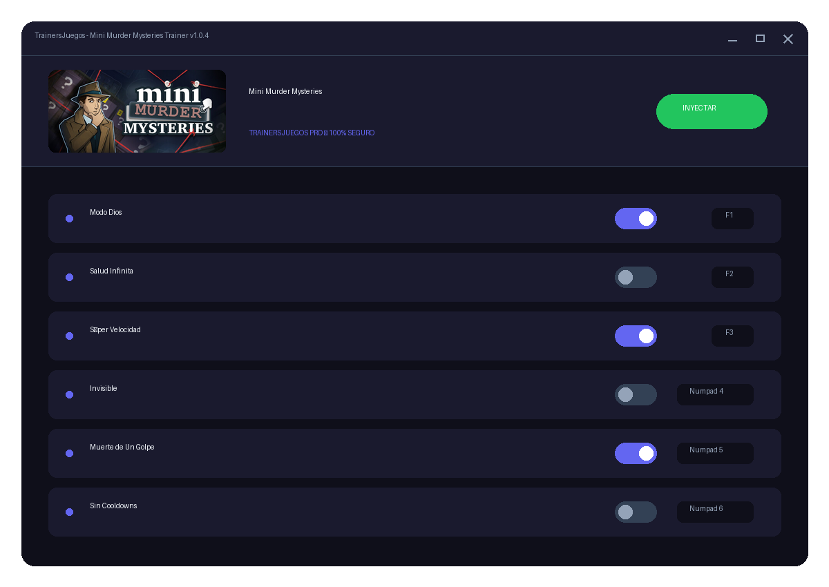 Mini Murder Mysteries — jugabilidad